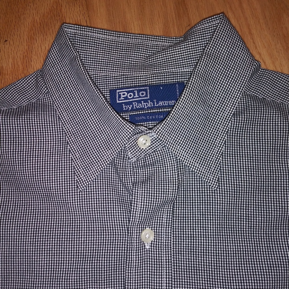 Ralph Lauren button up dress shirt.